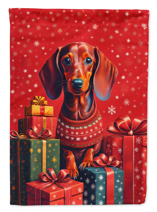 Buy this Dachshund Holiday Christmas Garden Flag