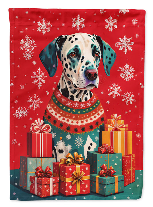 Buy this Dalmatian Holiday Christmas House Flag