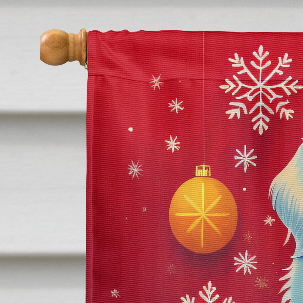 Great Pyrenees Holiday Christmas House Flag