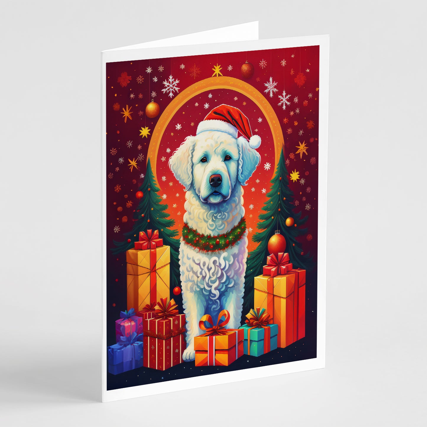 Buy this Kuvasz Holiday Christmas Greeting Cards Pack of 8