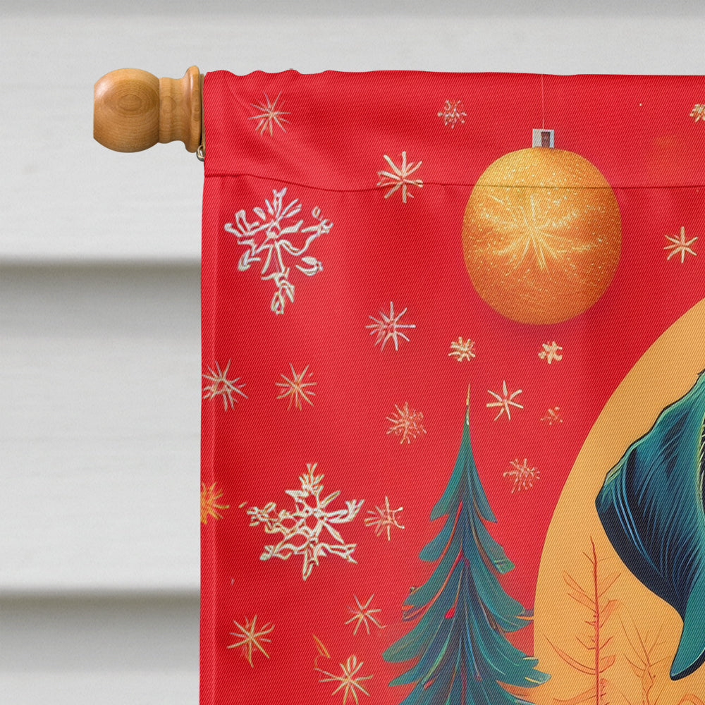 Labrador Retriever Holiday Christmas House Flag