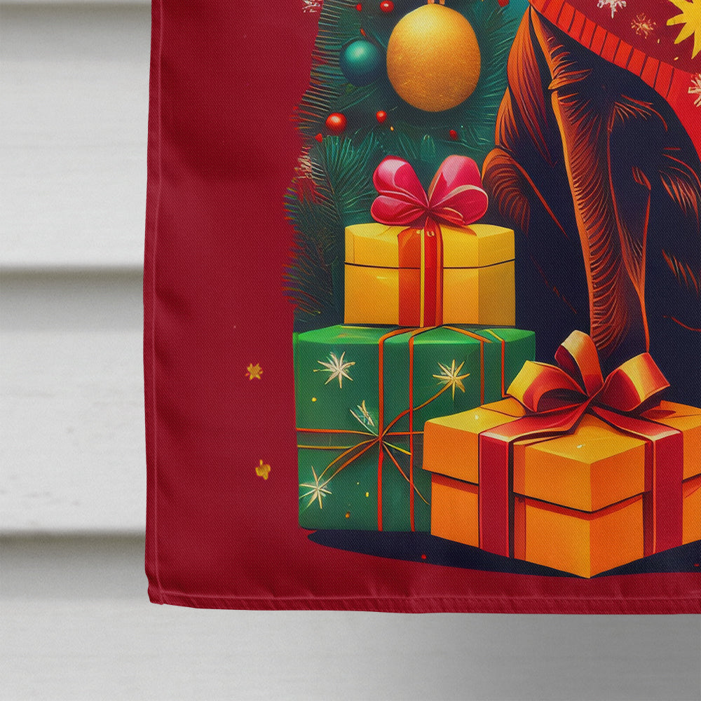 Labrador Retriever Holiday Christmas House Flag