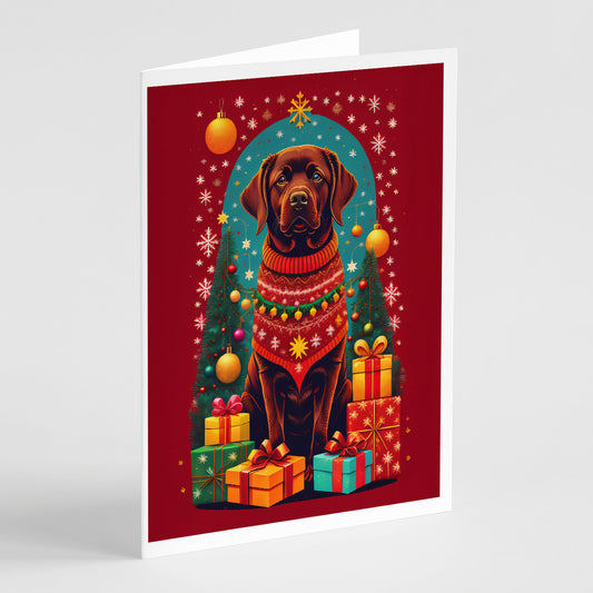 Buy this Labrador Retriever Holiday Christmas Greeting Cards Pack of 8