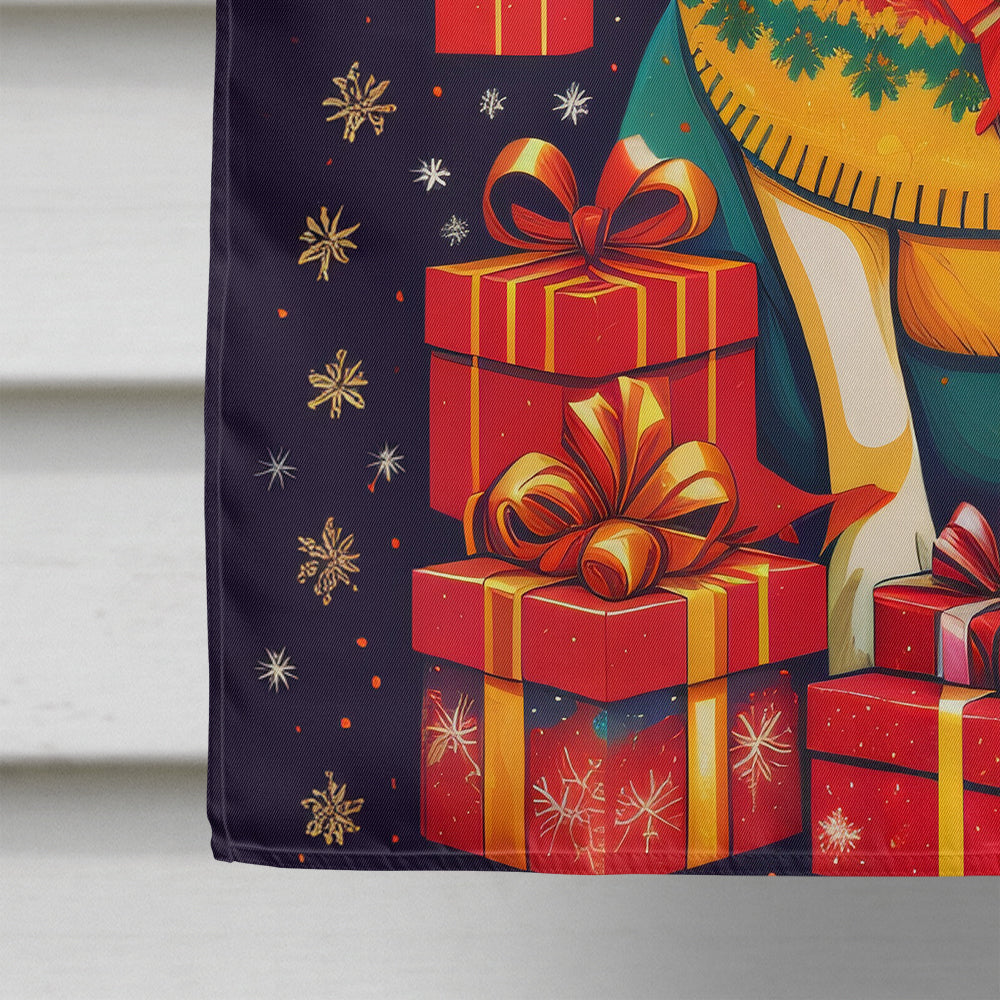 Labrador Retriever Holiday Christmas House Flag