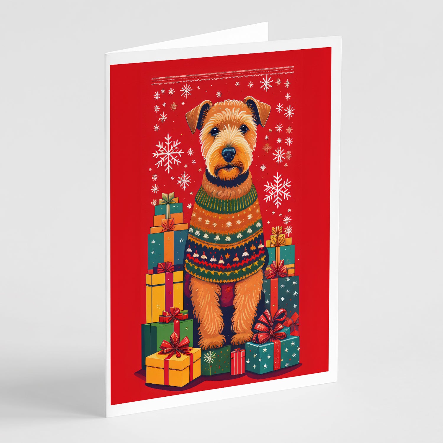 Buy this Lakeland Terrier Holiday Christmas Greeting Cards Pack of 8