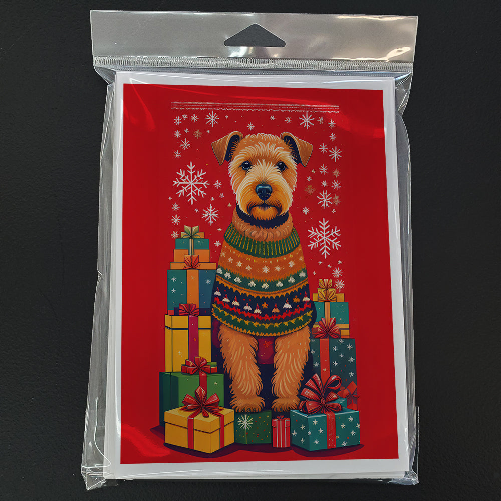 Lakeland Terrier Holiday Christmas Greeting Cards Pack of 8