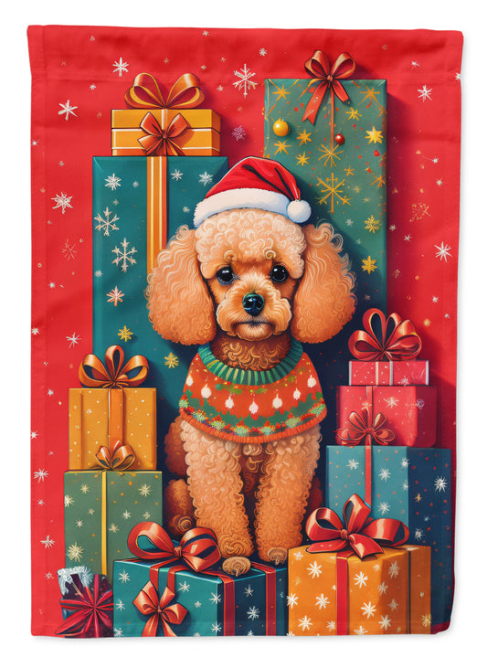 Buy this Poodle Holiday Christmas Garden Flag