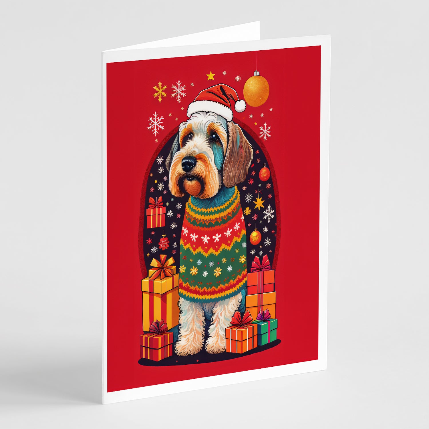 Buy this Sealyham Terrier Holiday Christmas Greeting Cards Pack of 8