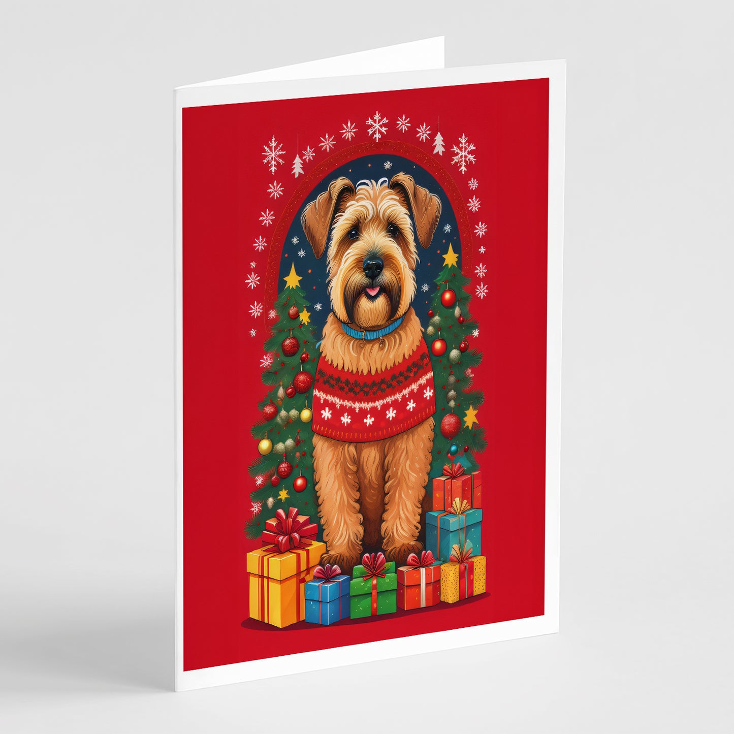 Buy this Wheaten Terrier Holiday Christmas Greeting Cards Pack of 8