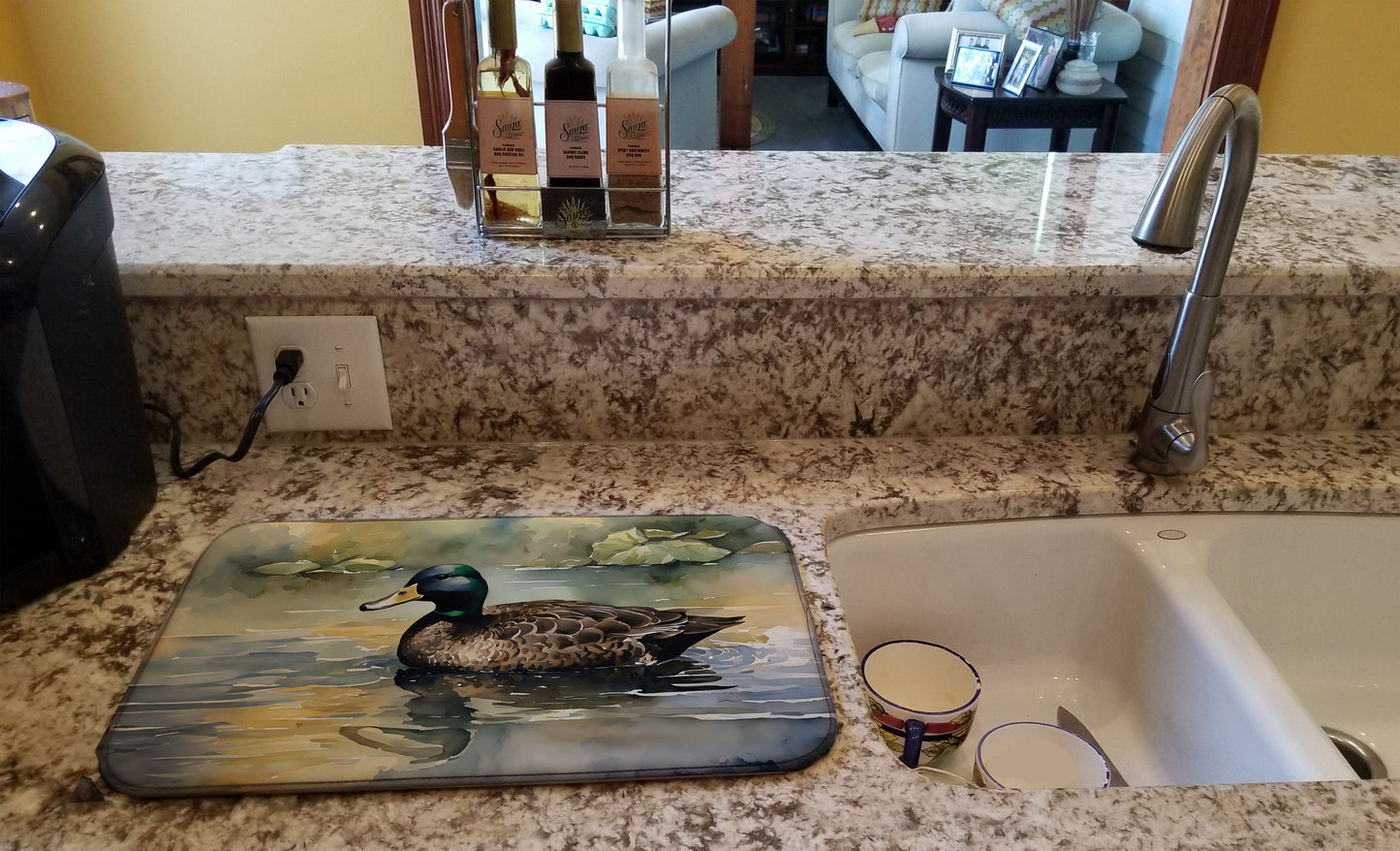 American Black Duck Dish Drying Mat