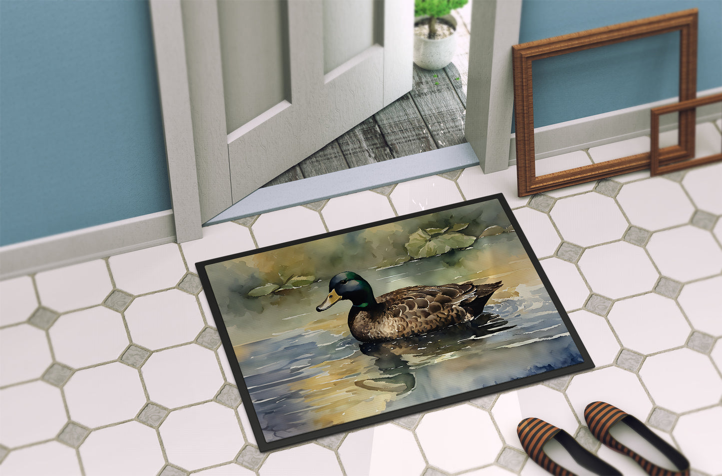 American Black Duck Doormat