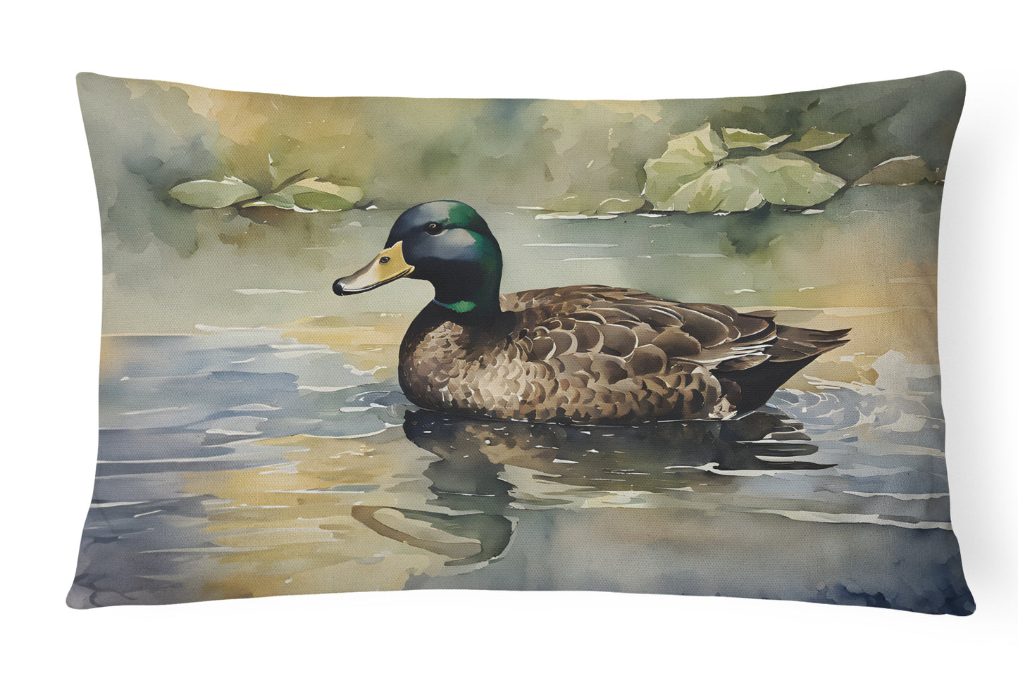 Buy this American Black Duck Throw Pillow