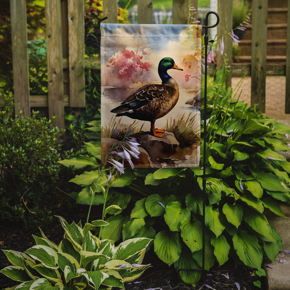 American Black Duck Garden Flag