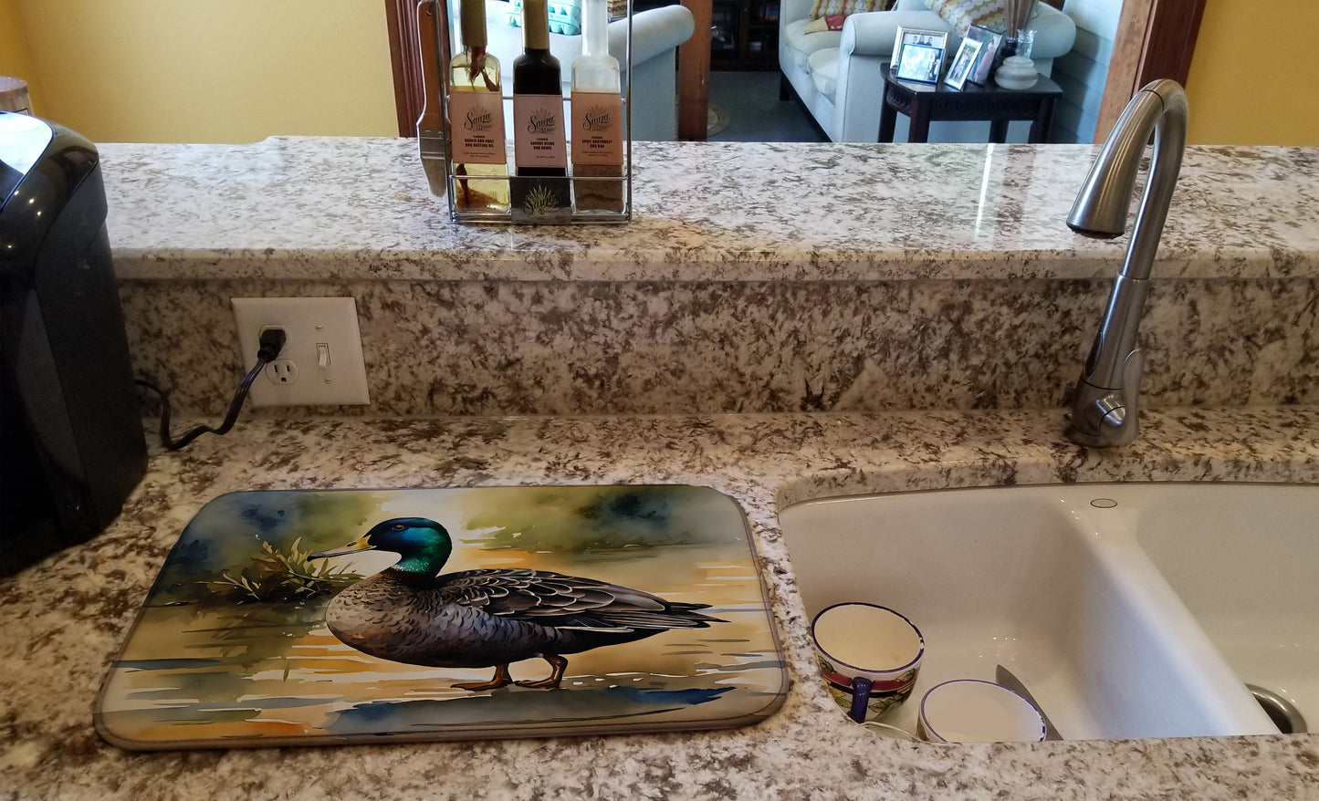 American Black Duck Dish Drying Mat