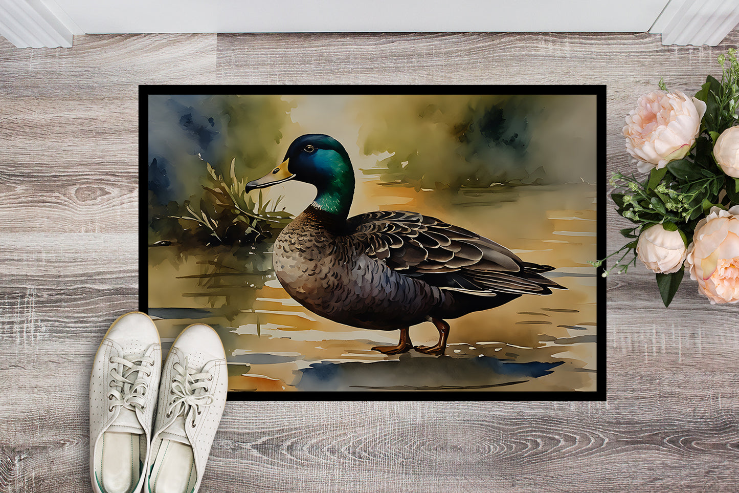 American Black Duck Doormat