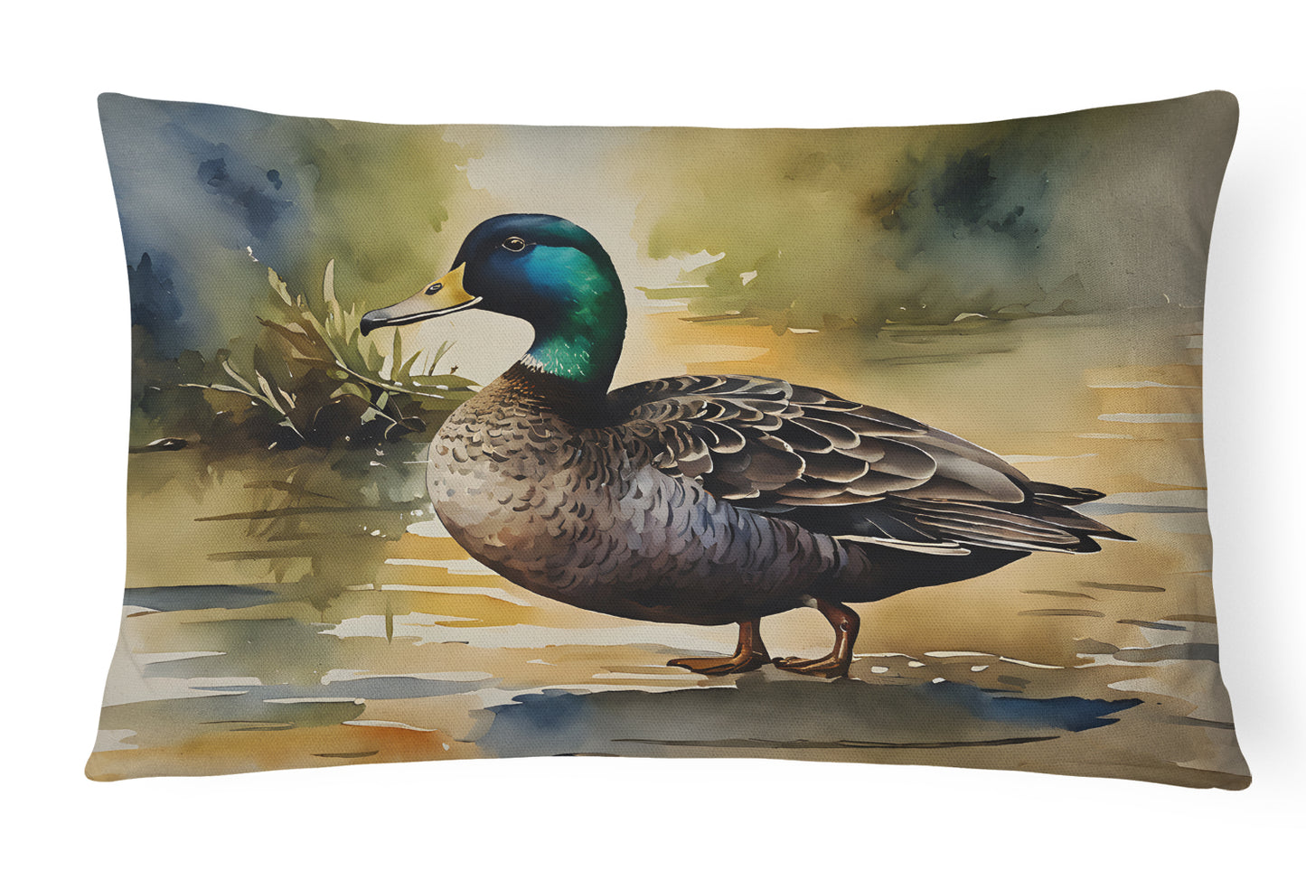 Buy this American Black Duck Throw Pillow