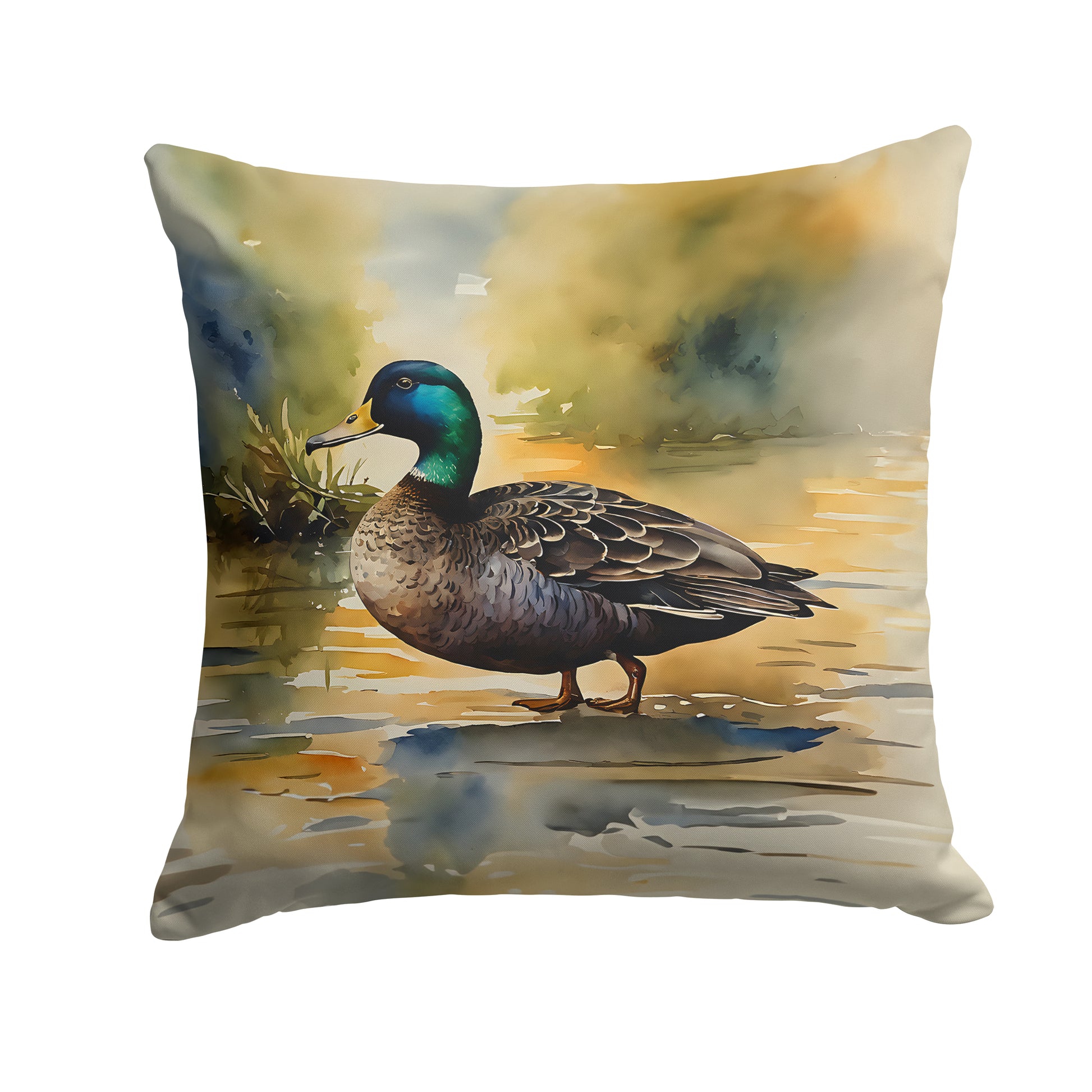 Buy this American Black Duck Throw Pillow