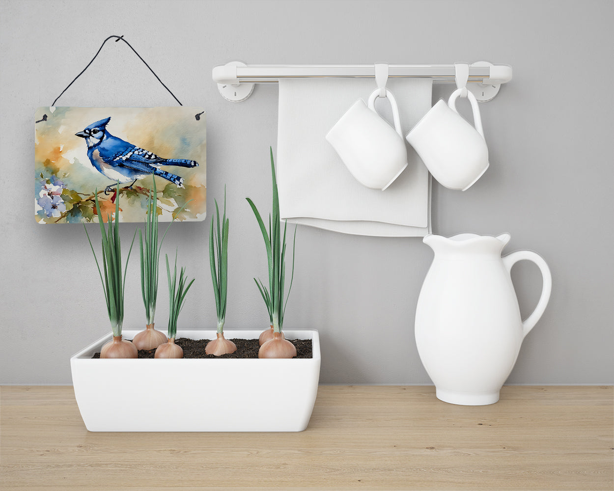 Blue Jay Wall or Door Hanging Prints