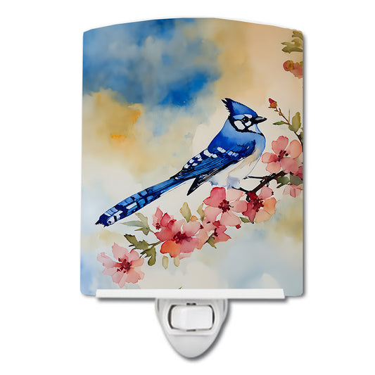 Buy this Blue Jay Ceramic Night Light