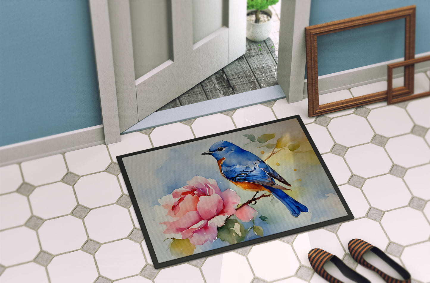 Bluebird Doormat