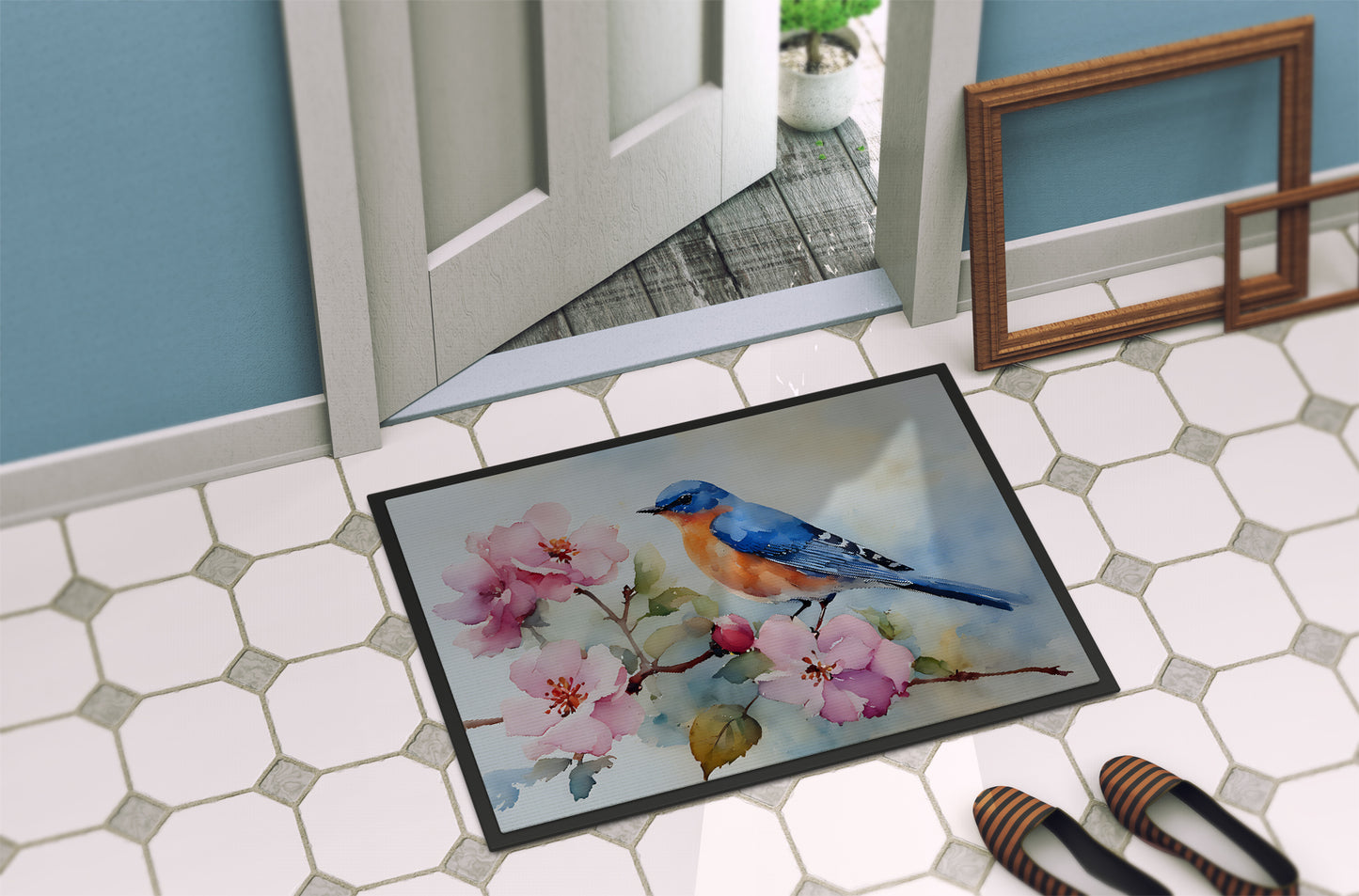 Bluebird Doormat