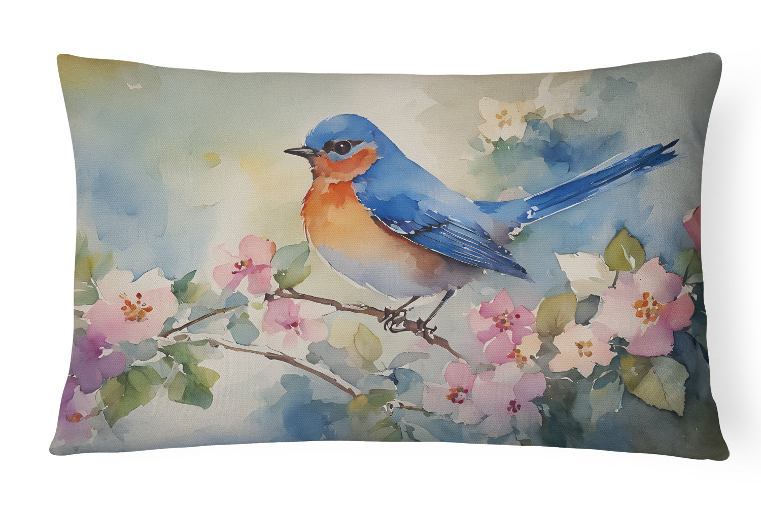 Buy this Bluebird Throw Pillow