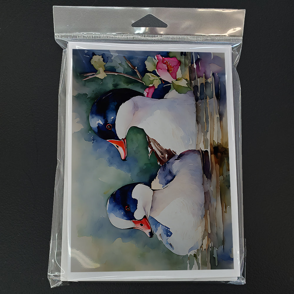 Bufflehead Greeting Cards Pack of 8