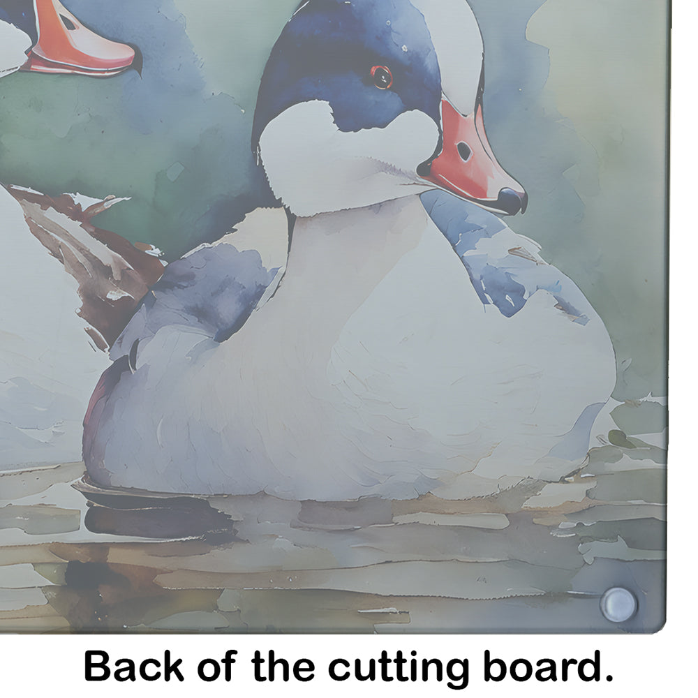 Bufflehead Glass Cutting Board