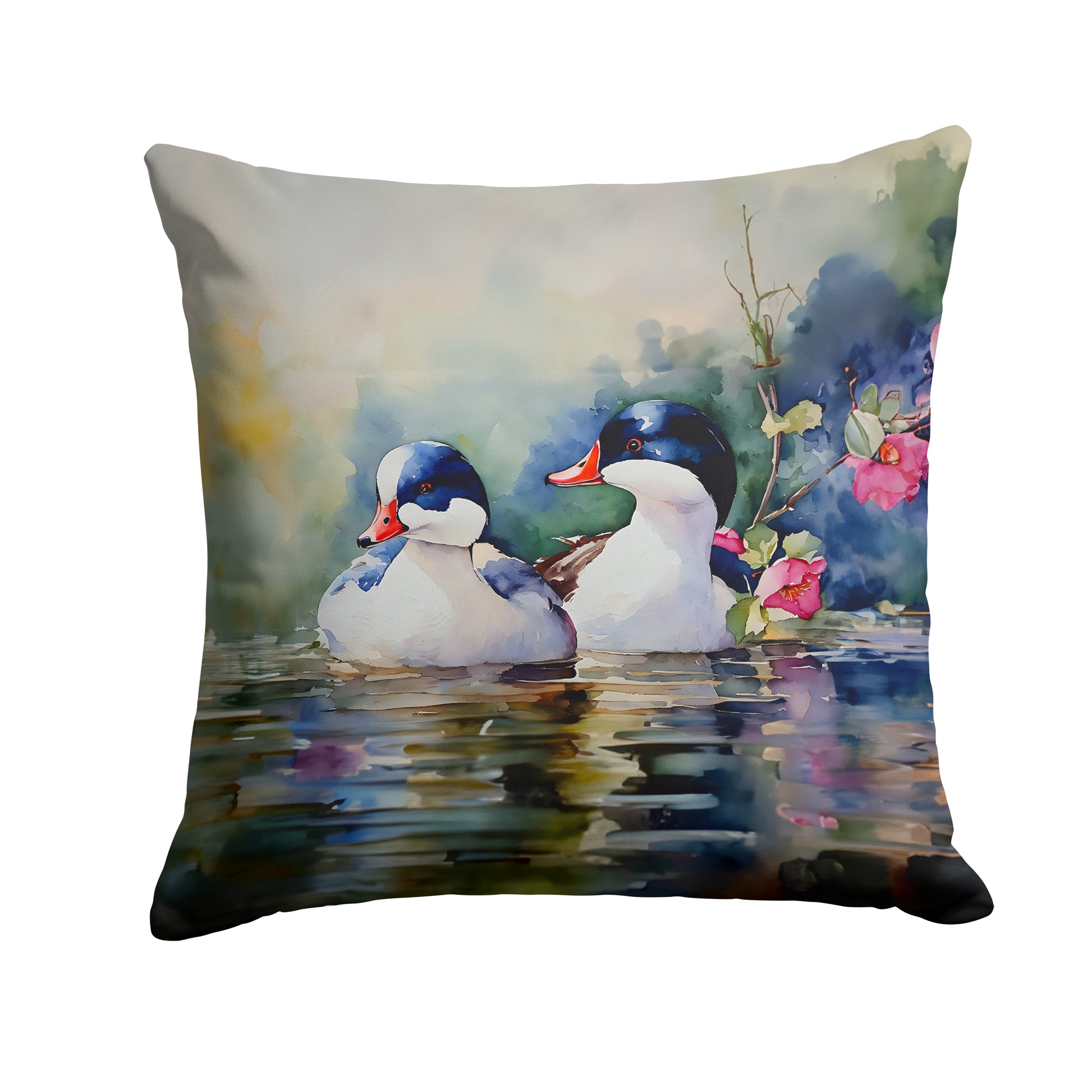 Buy this Bufflehead Throw Pillow