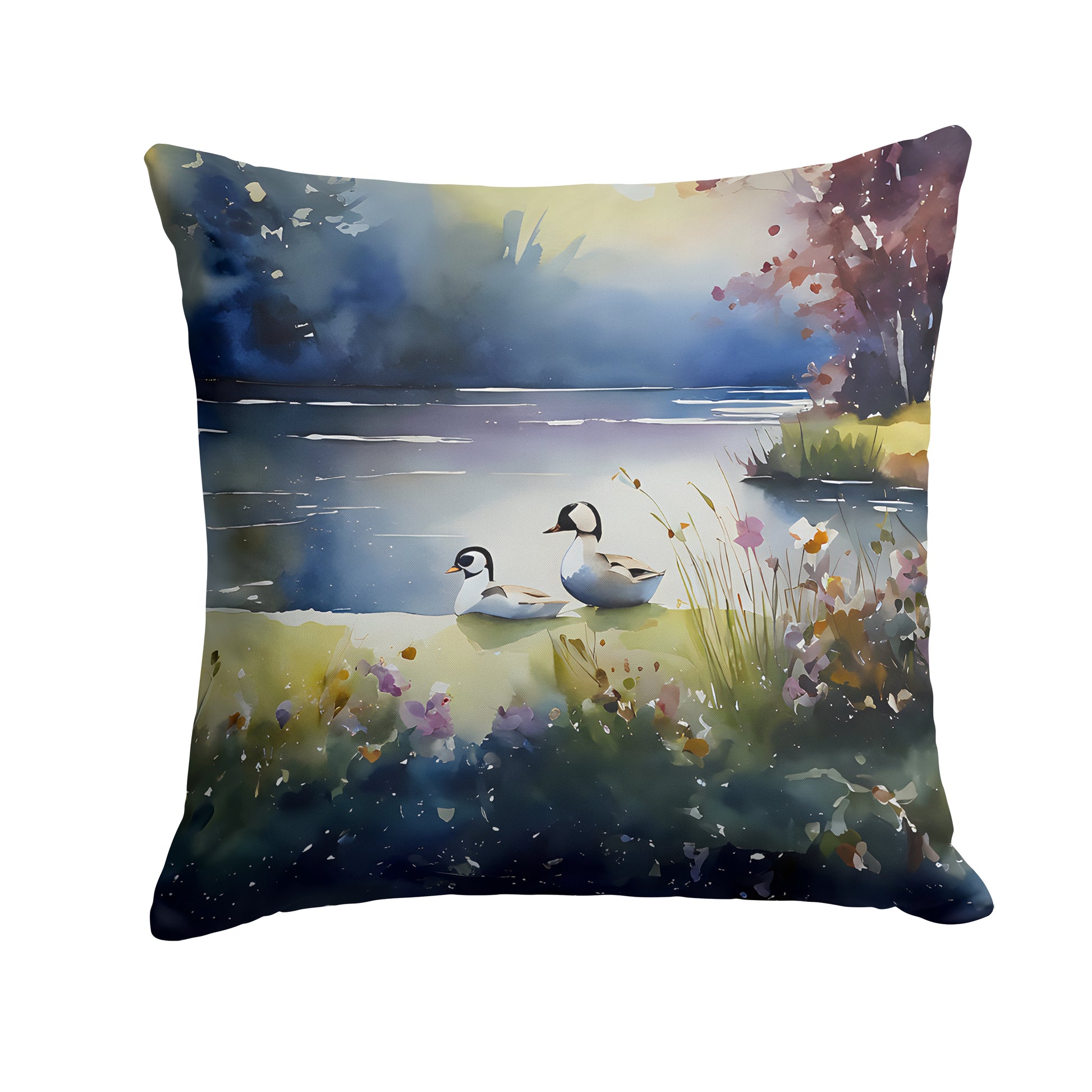 Buy this Bufflehead Throw Pillow