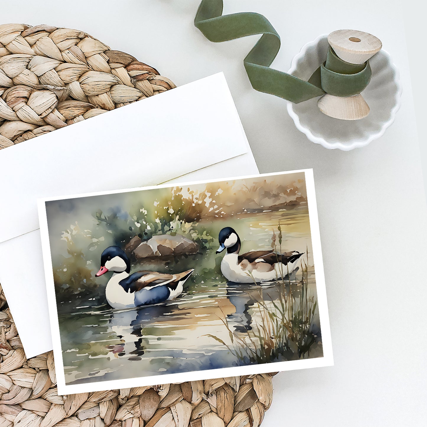 Bufflehead Greeting Cards Pack of 8