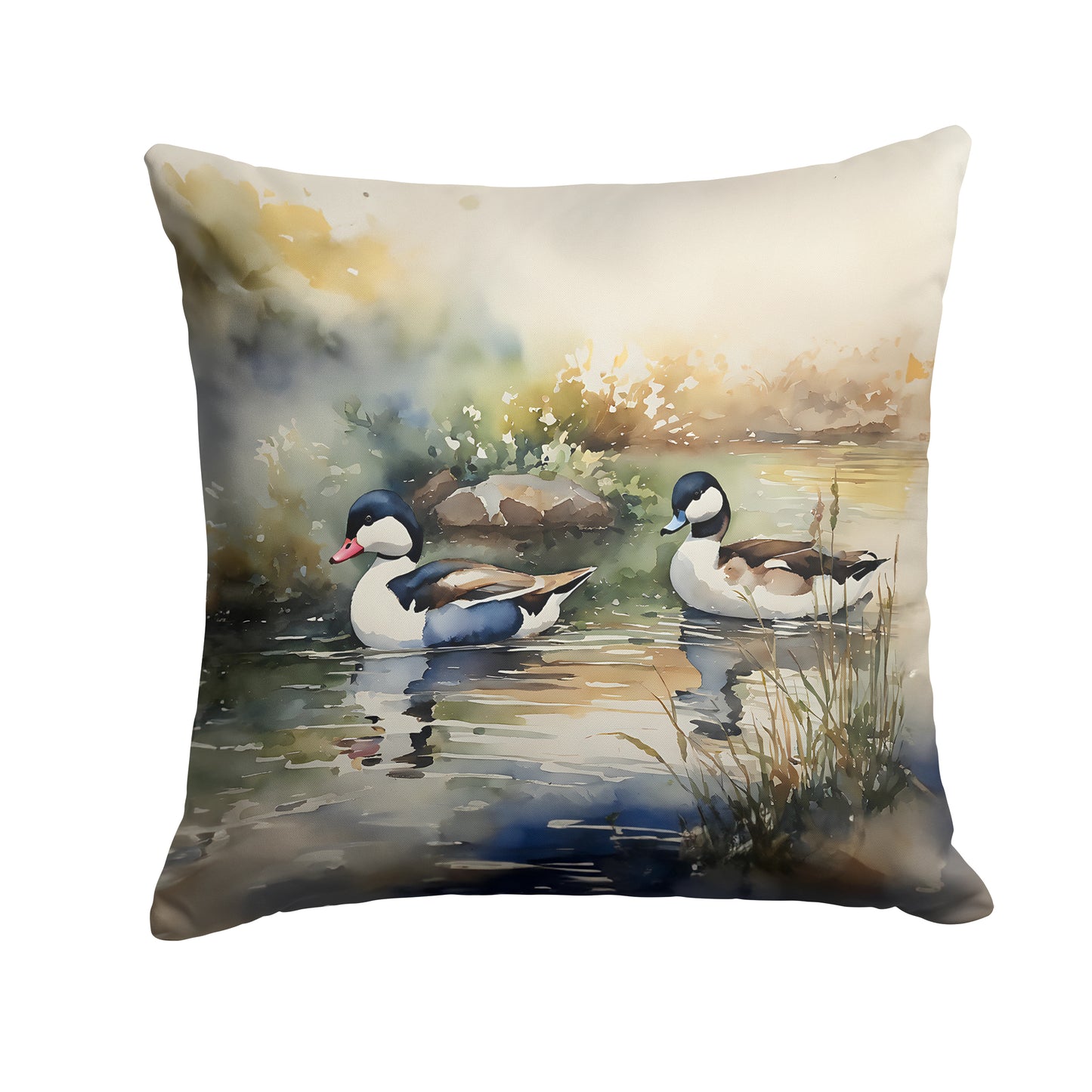 Buy this Bufflehead Throw Pillow