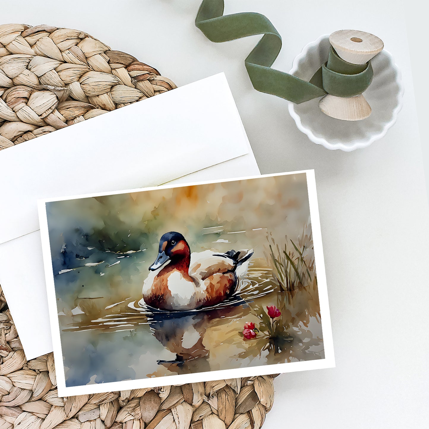 Canvasback Greeting Cards Pack of 8