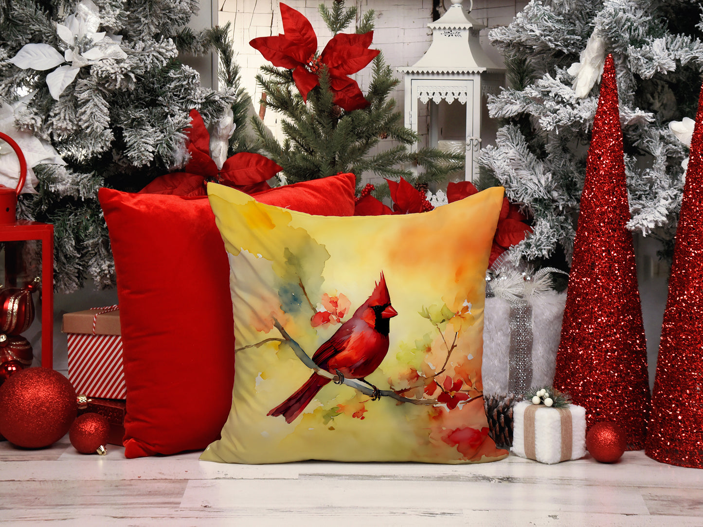 Cardinal Throw Pillow