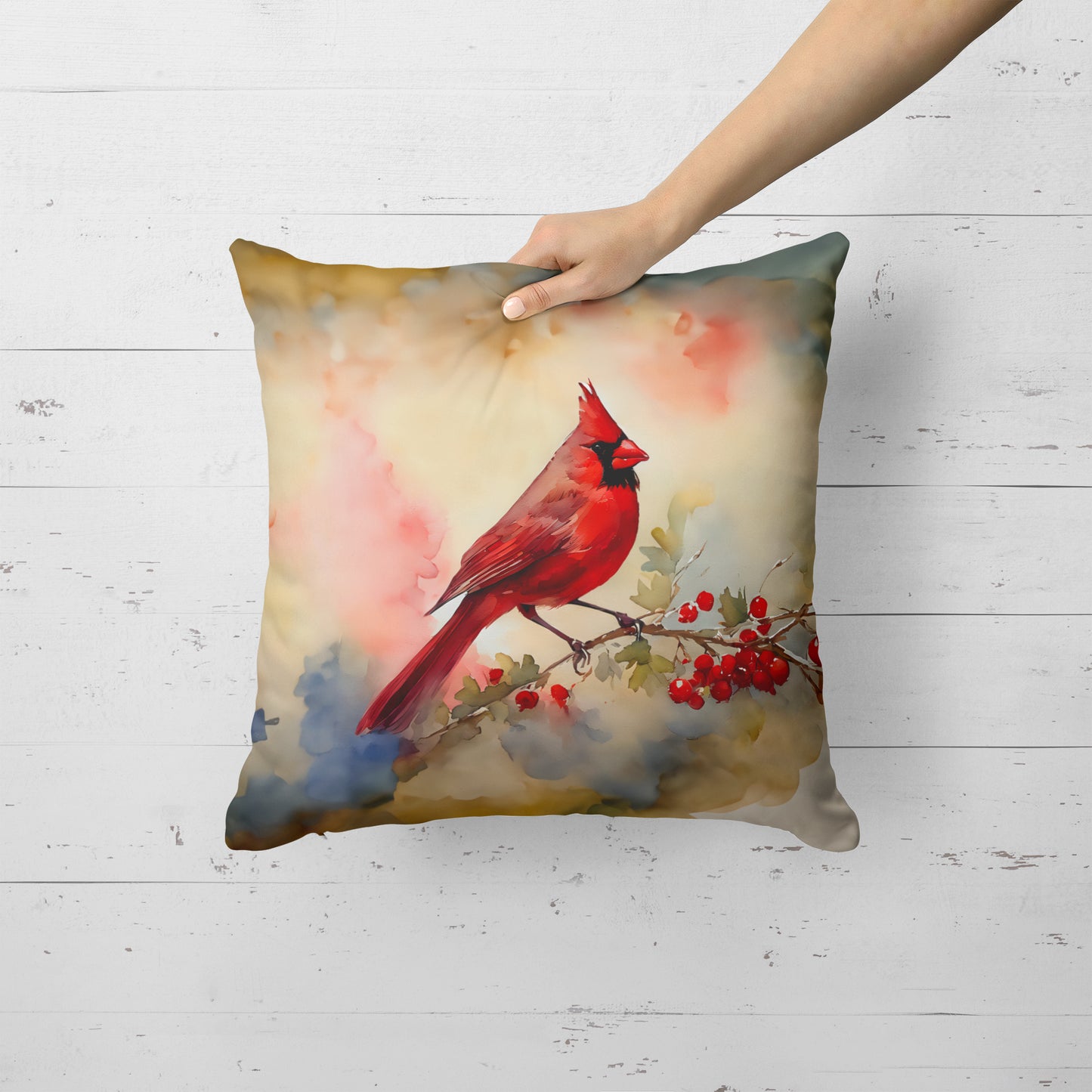 Cardinal Throw Pillow