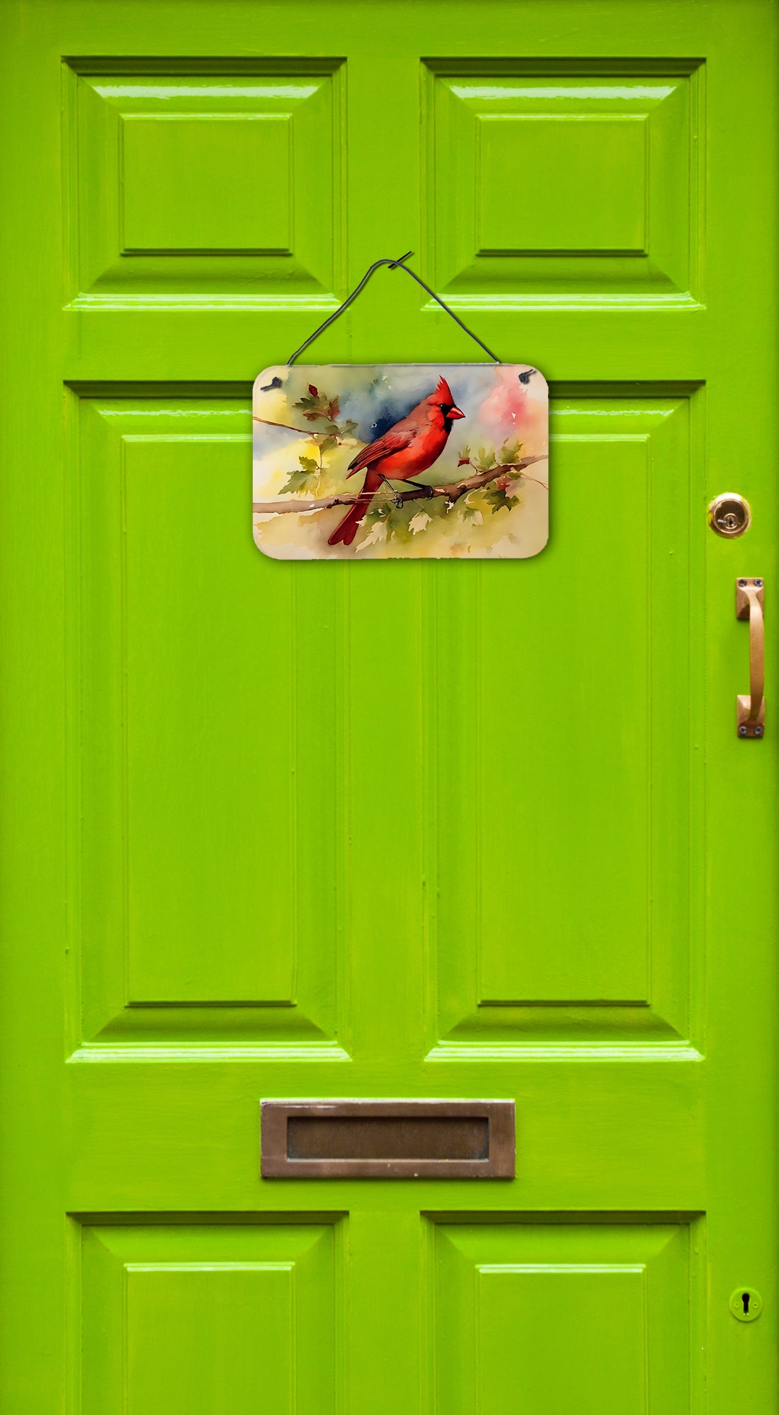 Cardinal Wall or Door Hanging Prints