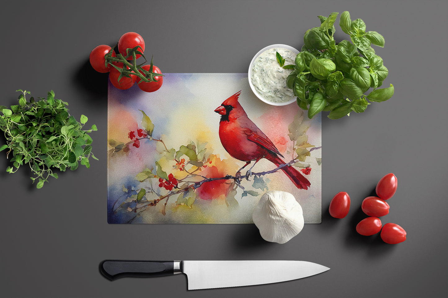 Cardinal Glass Cutting Board