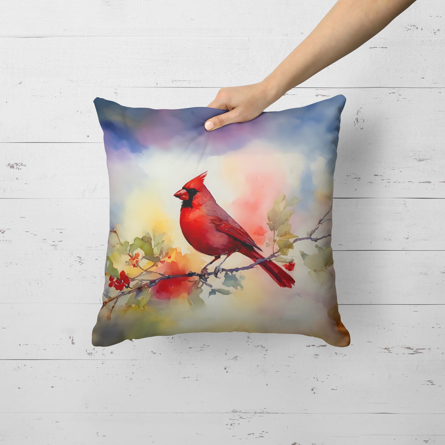 Cardinal Throw Pillow