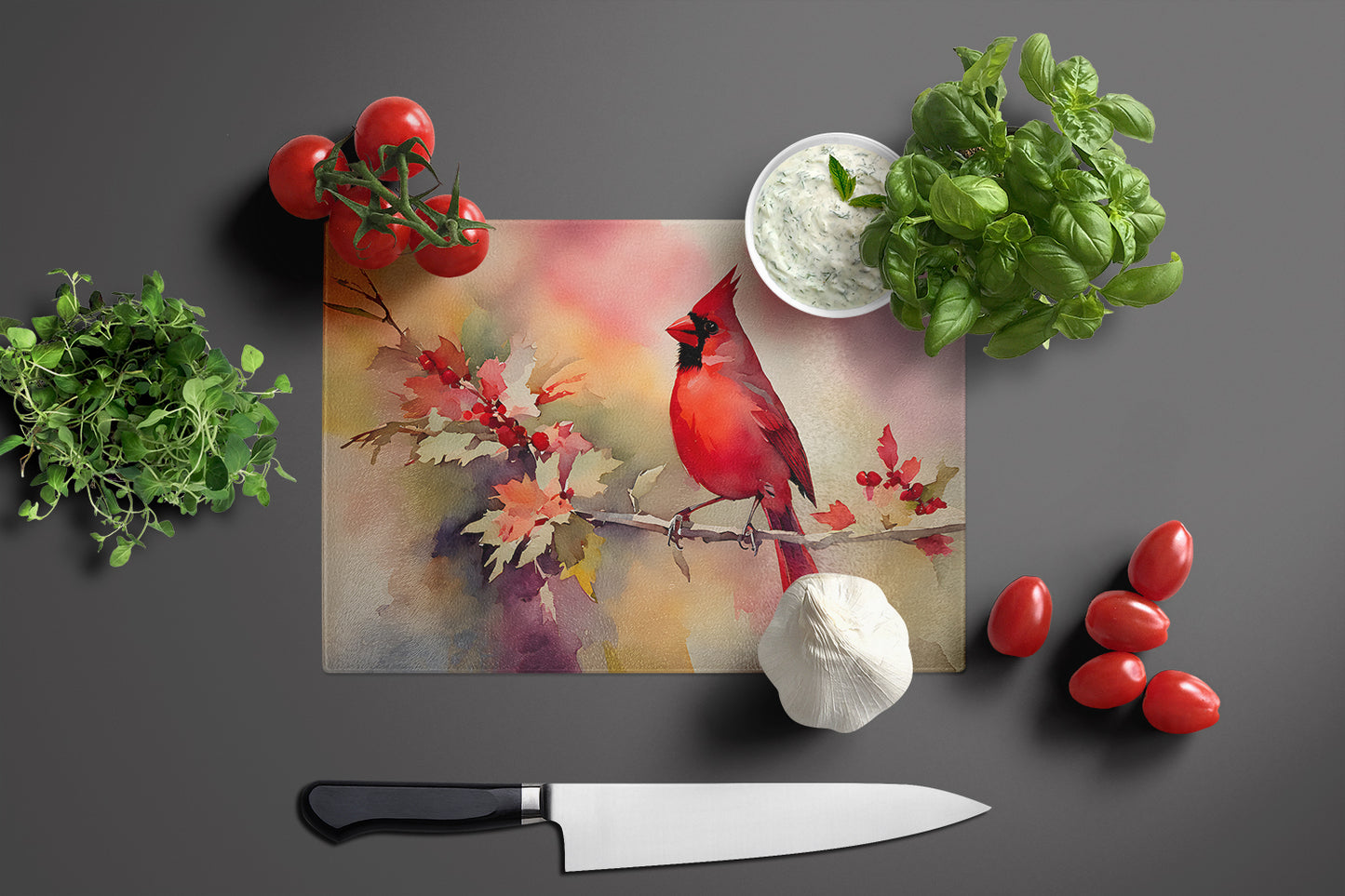 Cardinal Glass Cutting Board