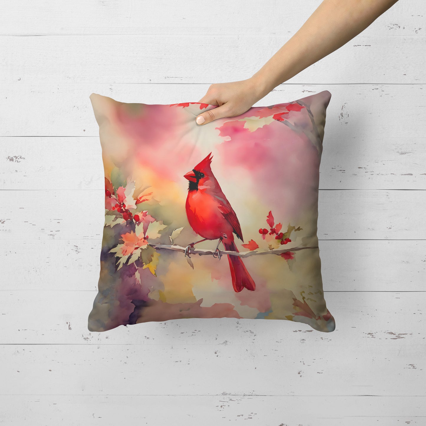 Cardinal Throw Pillow