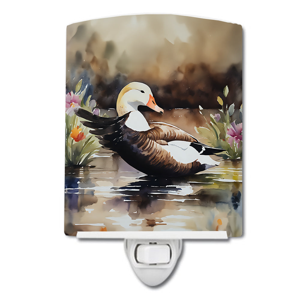 Buy this Common Eider Duck Ceramic Night Light