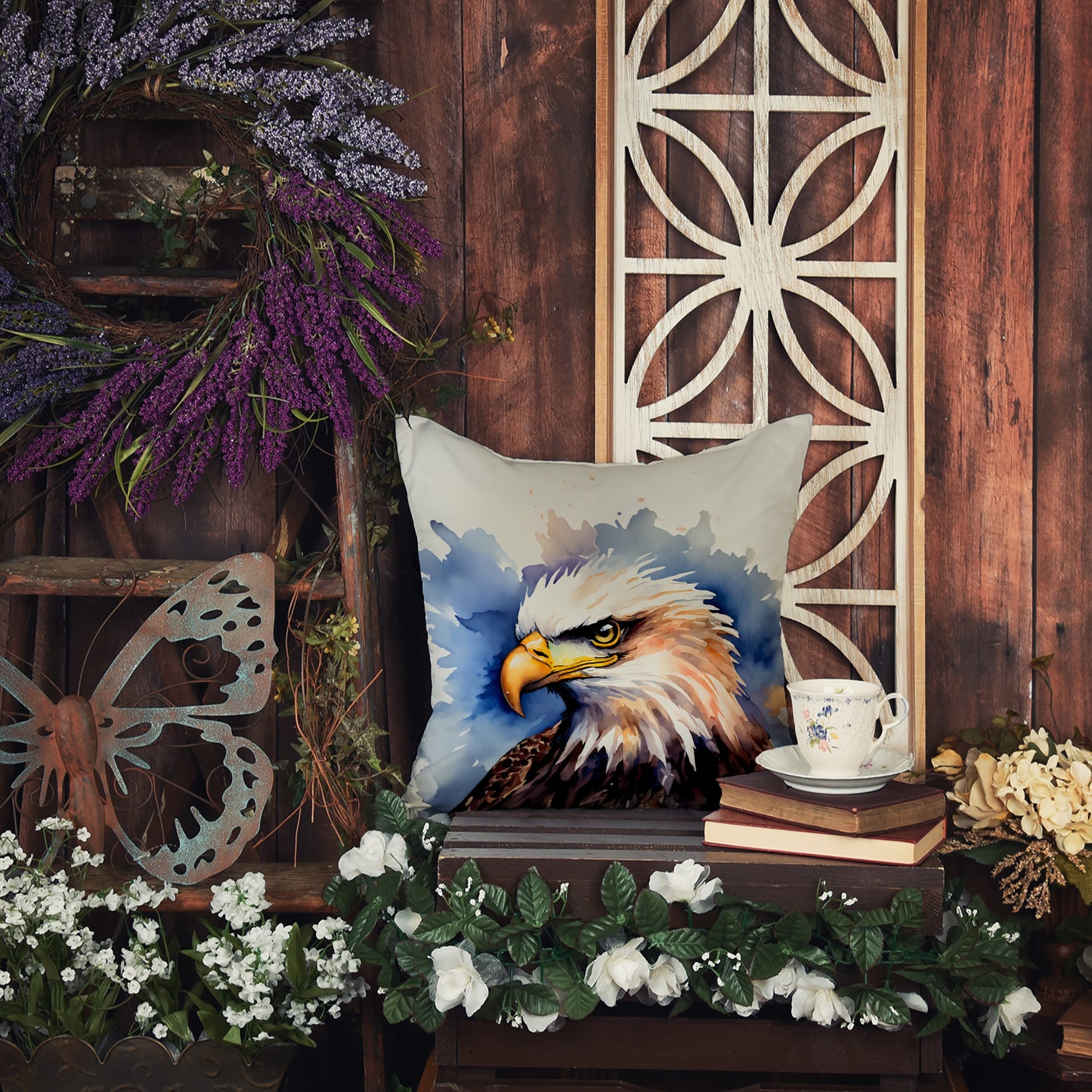 Eagle Throw Pillow