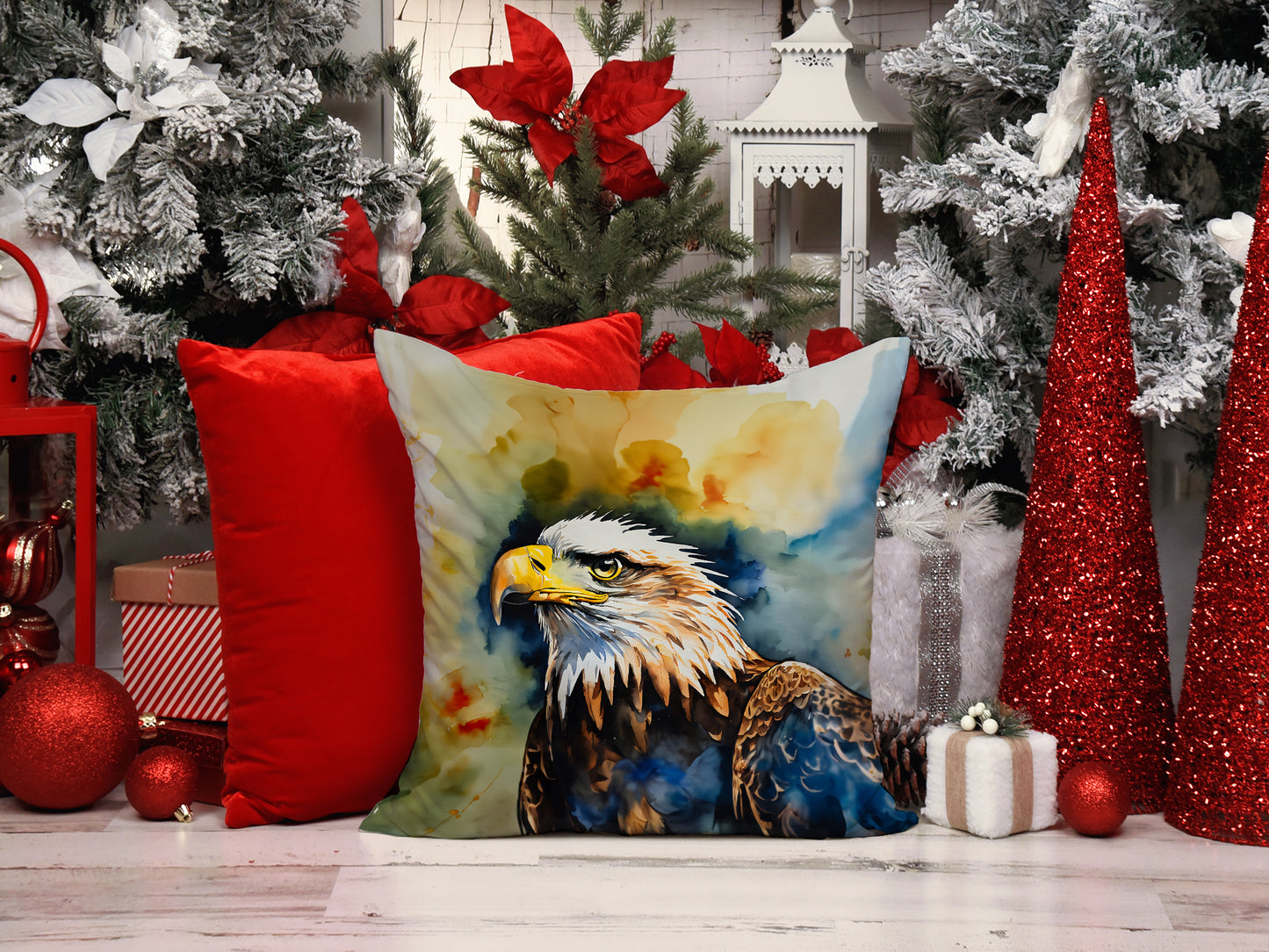 Eagle Throw Pillow