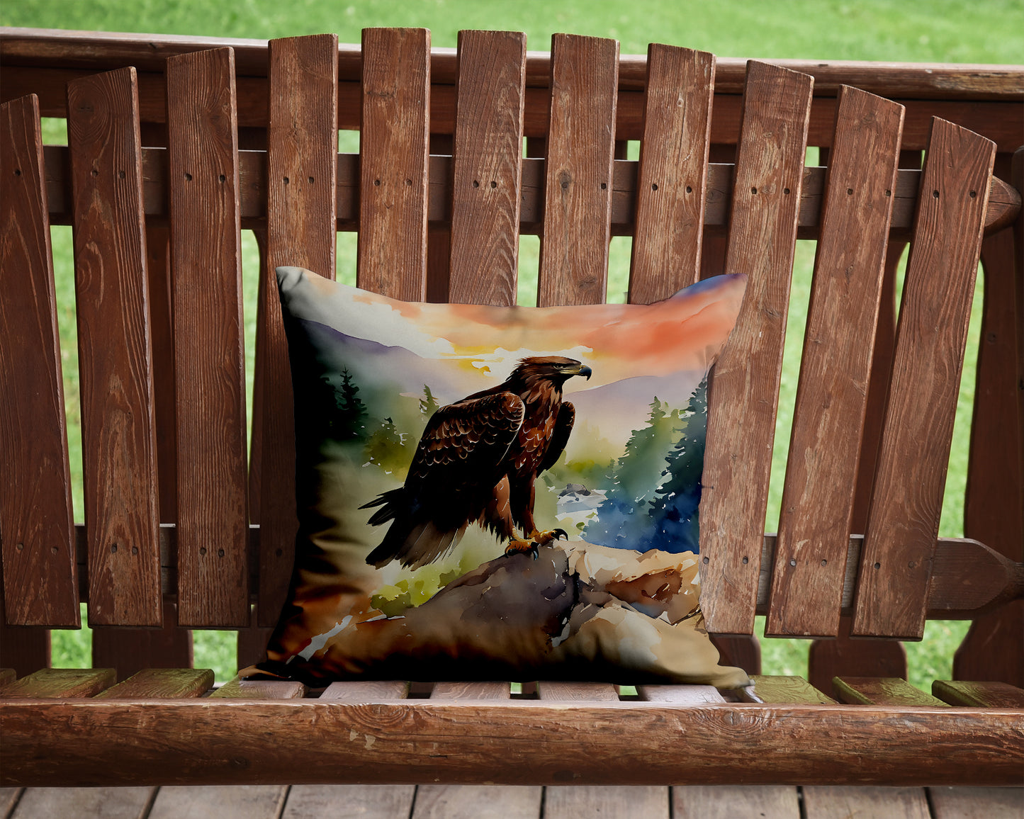 Eagle Throw Pillow