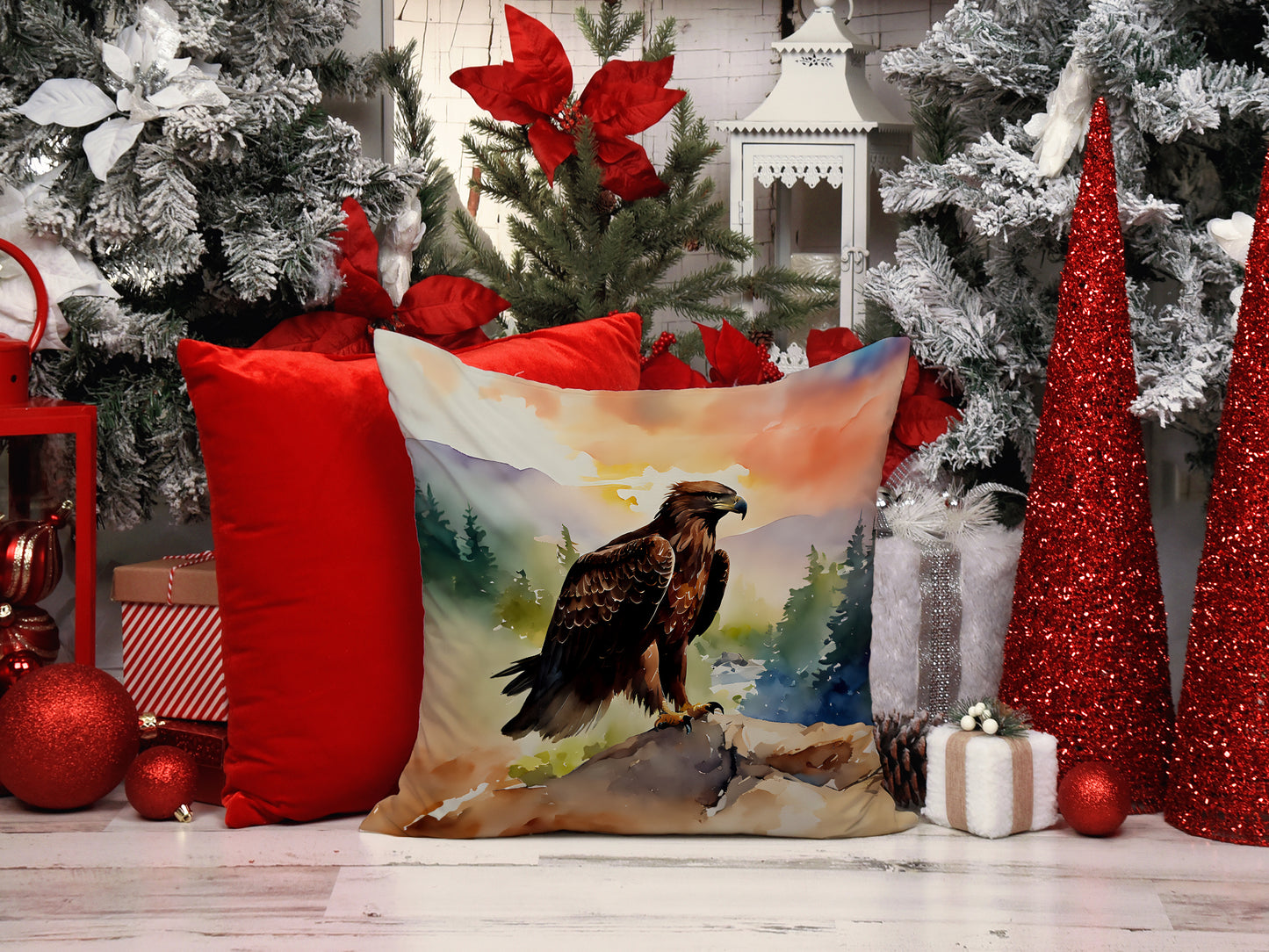 Eagle Throw Pillow