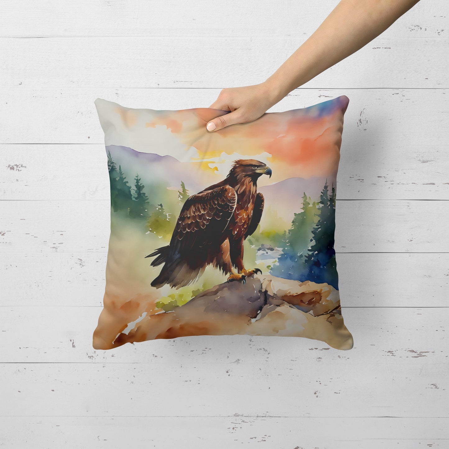 Eagle Throw Pillow