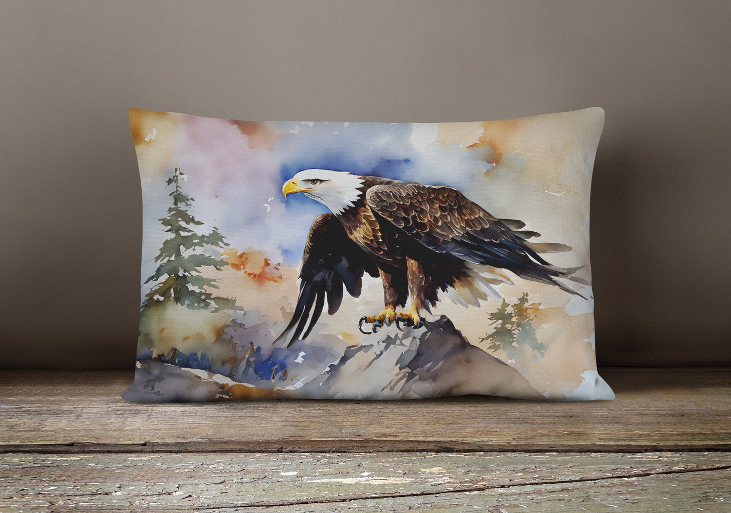 Eagle Throw Pillow