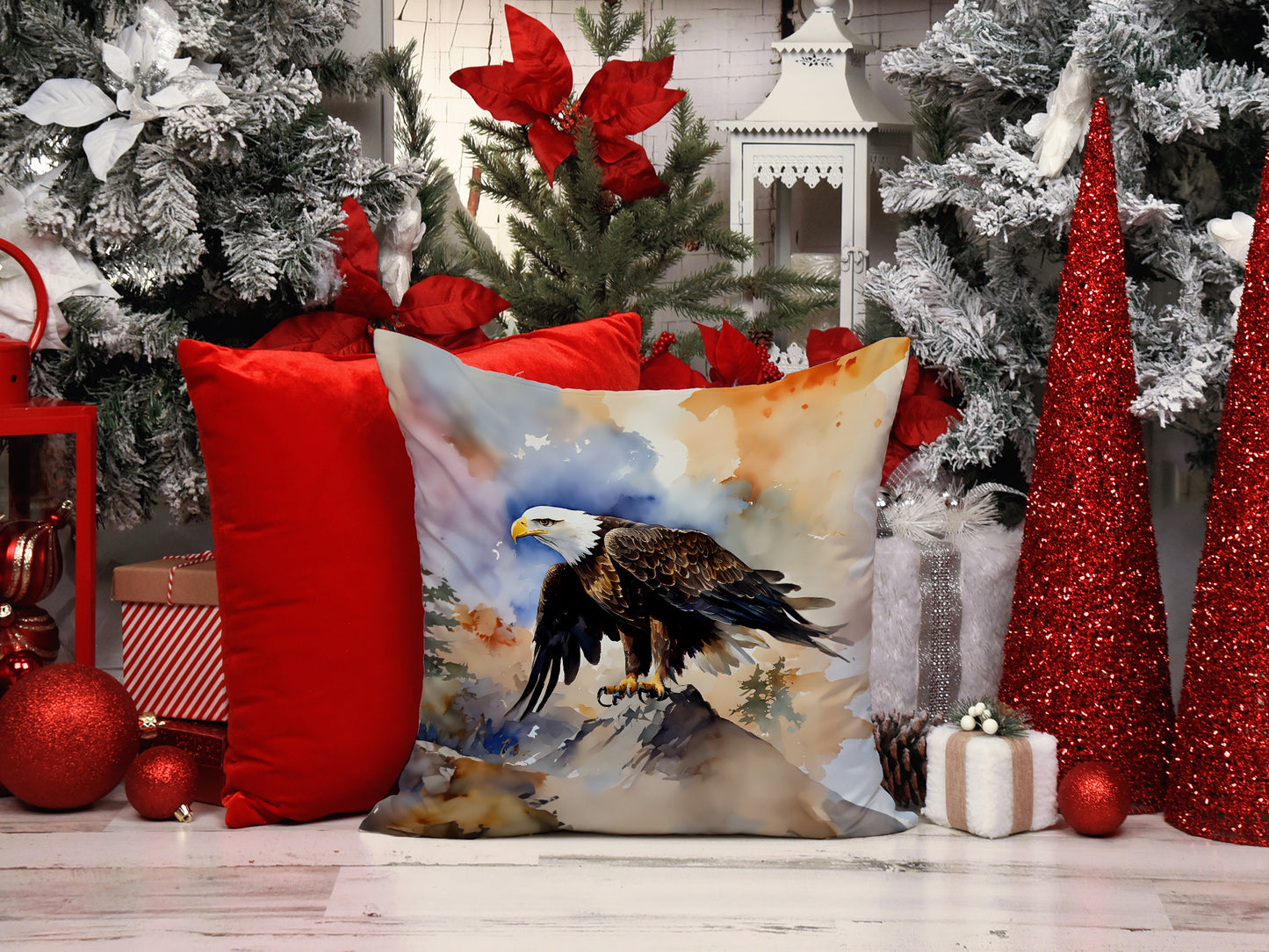 Eagle Throw Pillow