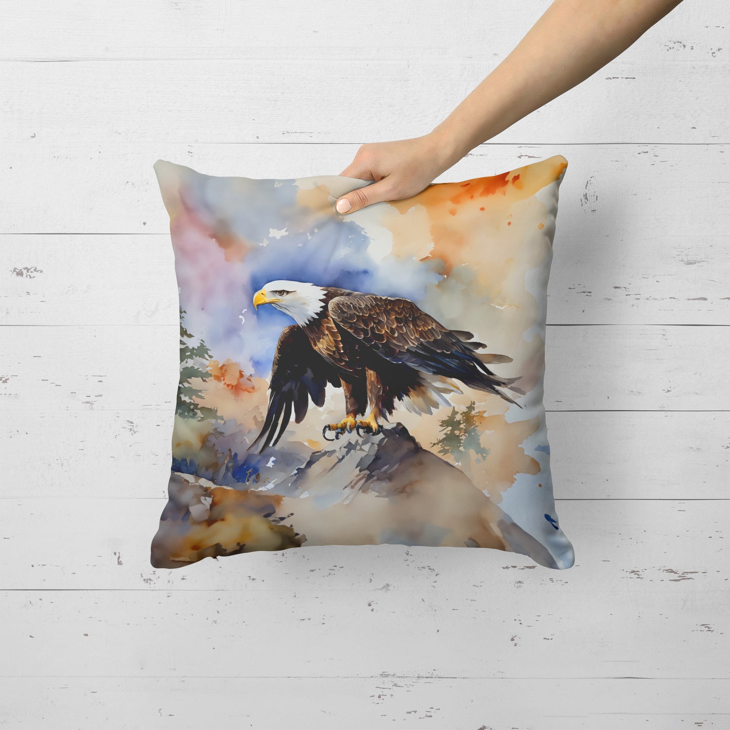 Eagle Throw Pillow