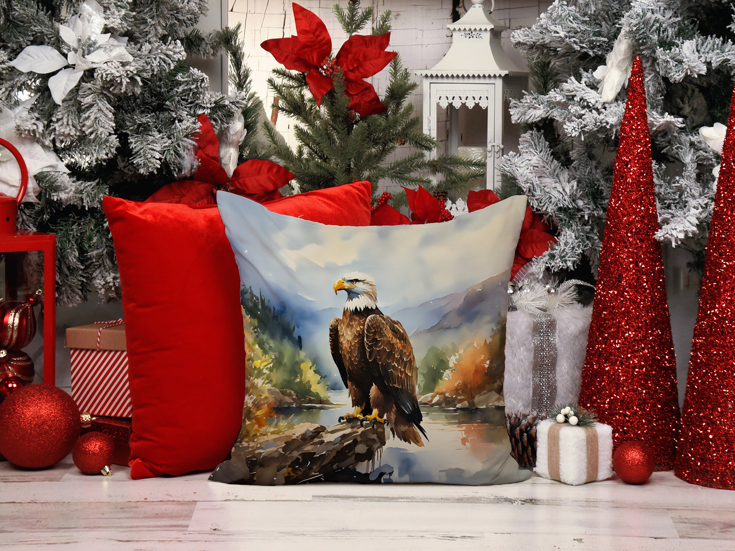 Eagle Throw Pillow